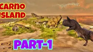 Preparation for the Carnivorous Island || Ark mobile adventure || New solo survival series Part-1