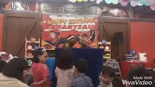 Kuya Mau the Magician Ventriloquist with Puppet Show at Shakeys Magallanes Makati