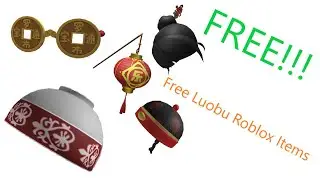 New FREE Week 3 Luobu Items On The Roblox Avatar Shop!!!