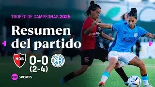 BELGRANO CAMPEÓN DEL TROFEO DE CAMPEONAS POR PENALES 🏆🔥| #Newell's 0 (2)-(4) 0 #Belgrano | Resumen