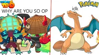 BTD6 TOWERS MEET POKEMON
