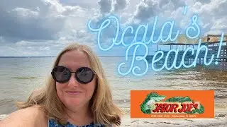 Yes..Ocala has a beach! Gator Joe's Beach Bar & Grill!