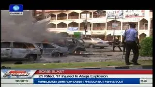 VIDEO: 21 Dead In Abuja Emab Plaza Explosion