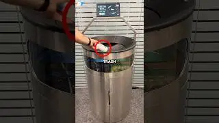 This Smart Trash Can Separates All Garbage