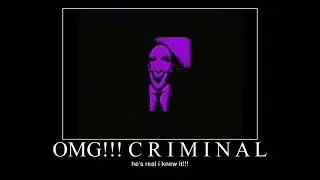 It’s C R I M I N A L (fnaf vhs meme) ಠ_ಠ