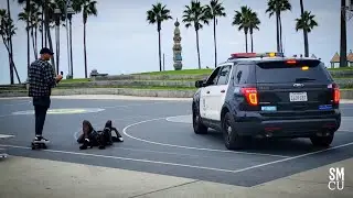LAPD PATROL VENICE BEACH BOARDWALK 09.18.2021
