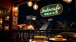 Relaxing Jazz Music in a Mexican Coffee Shop ☕ Smooth Ambience for Focus