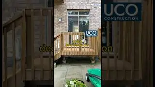 Before/after deck restoration: fresh, clean, renewed. Your outdoor space upgraded with UCO👷