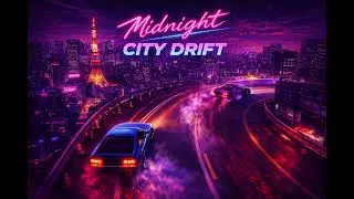 Midnight City Drift 🌃 | Chill Retro Wave Night Drive