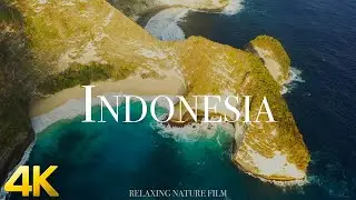 Indonesia 4K UHD - Breathtaking Nature Scenery & Calming Music for Relaxation