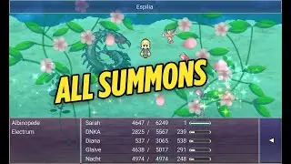 FF Dimensions - All Summons [4K] Happy 10 year anniversary ✨