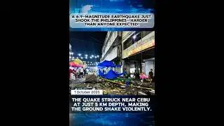 Breaking News: 6.9 Earthquake Rocks Cebu, 69 Dead | Philippines Tragedy
