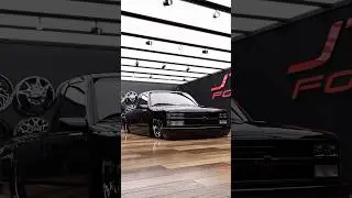OBS Chevy Silverado 454 SS с пневмоподвеской и коваными дисками JTX #454ss #obschevy #silverado