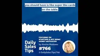 766: Focusing on Startups & NOT Being Money Motivated - Alexine Mudawar