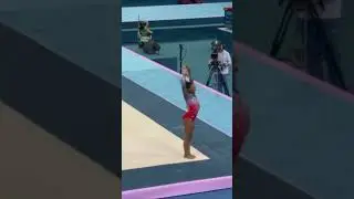 She beat Simone 🤯#gymnastics#olympics