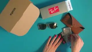 eyerim presents: Unboxing of Ray-Ban CARAVAN RB3136 181 sunglasses