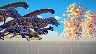 JURASSIC PARK vs EVERY GOD | TABS - Totally Accurate Battle Simulator
