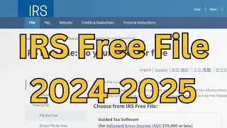 irs.gov/freefile: How to File Taxes for Free - 2025
