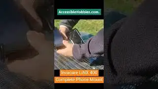 Invacare LiNX 400 complete phone mount kit! #invacare