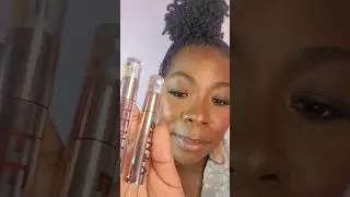 Fenty velvet liquid lipstick #makeup #beauty #blackwomanmakeup #blackmakeup #darkskinmakeup
