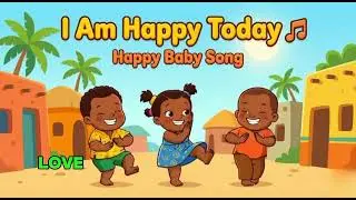 I Am Happy Today 🎵 | Happy Baby Song | Baby Blooms Tunes (BBT)