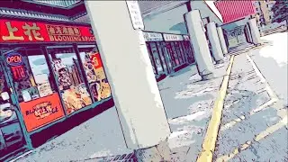 Walk From &ldquo;Bamburgh Garden&rdquo; to Warden Ave & Bamburgh Circle (Comic Version)