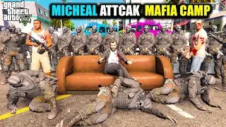 GTA V : MICHAEL ATTACK MAFIA GAME FRANK TRAVEL HELP GTA 5
