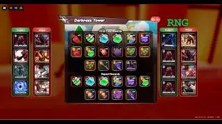 Darkness Tower Team Anime Card Clash #roblox