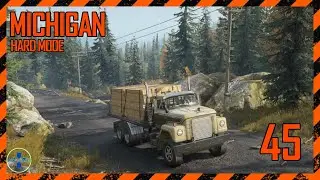 Finishing Up Smithville | Hard Mode | Michigan | Part 45 | SnowRunner