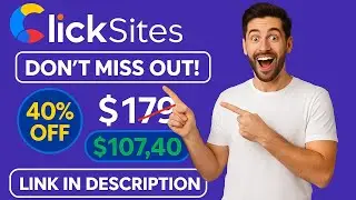 Clicksites AI Coupon Code 2025 🔥 Save 40% Instantly &ndash; Best AI Website Builder Deal!