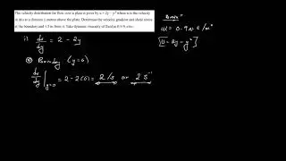 FLUID VISCOSITY PROBLEM 4