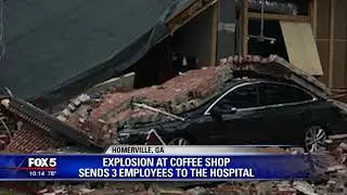 Coffee shop explosion