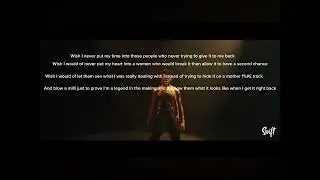 My last words fast part Dax with lyrics