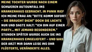Ich rief meine Frau aus der Notaufnahme an – ihr Lachen am Telefon löste meine stille Rache aus
