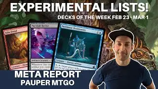 NEW CARDS ARE MAKING WAVES! Pauper Leagues and the online meta is really shifting after Aetherdrift!