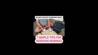 What's In My PUMPING BAG | Tips for WORKING MOMS | Medela Pump In Style #shorts