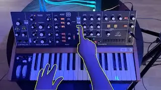 How to create FAT BASS on Behringer Poly D