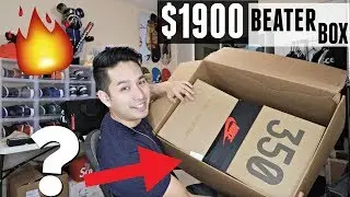 $1900 BEATER BOX | THE BEST SNEAKER MYSTERY BOX ON YOUTUBE!