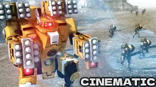 Tau Empire vs Imperial Guard! - Ultimate Mod Warhammer 40K | Men of War: Assault Squad 2
