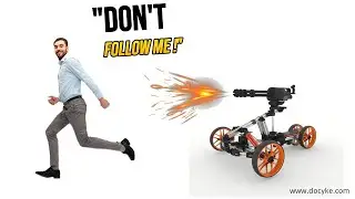 Remote Control Gun with Docyke Servo Motor