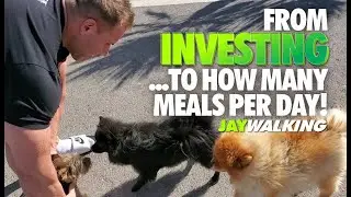 JAYWALKING - FROM INVESTING TO HOW MANY MEALS PER DAY!