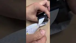 How to correctly insert the cable into the Epson TX800 print head#uvdtfprinter #tx800