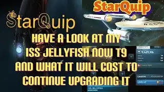 Upgrading the ISS Jellyfish at T9+. See the cost it will cost you, FOR Star Trek fleet command