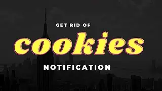 How to get rid of website cookies notification || কুকিজ নটিফিকেশন আর আসবেনা || Accept Cookies