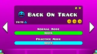 Back On Track 100% All 3 Star Coins