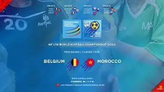 IKF U19 WKC 2023 | Belgium - Morocco