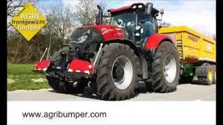 TRACTOR OF THE YEAR 2017  - CaseIH OPTUM 270cvx crash SYSTEM FRONTGEWICHT