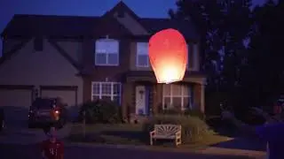 Lantern Release on Fourth of July