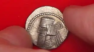 Parthian Drachm Artabanus II Ecbatana Mint.