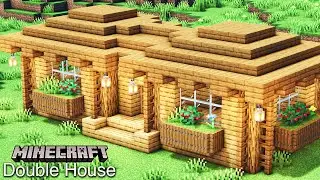 Starter Wooden House - Minecraft Tutorial